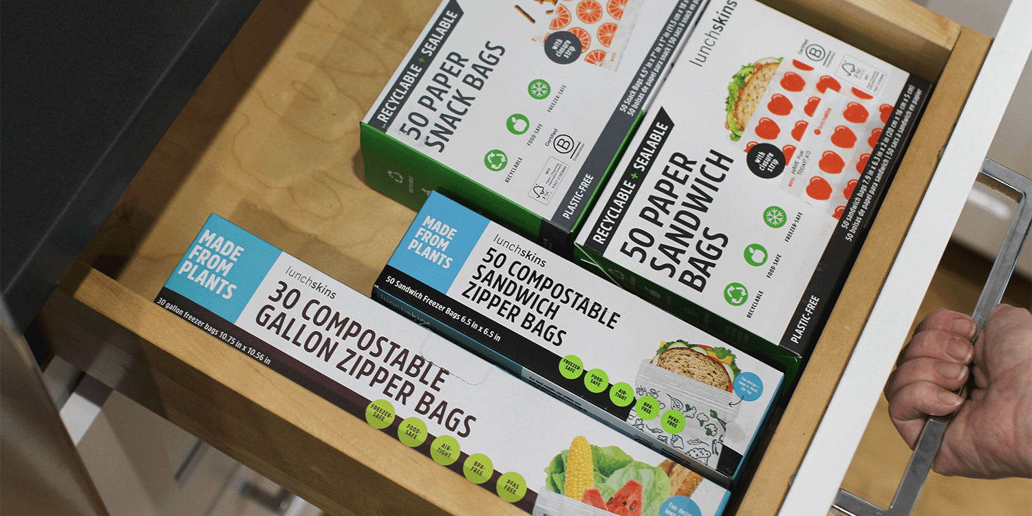 Lunchskins Eco-Friendly Food Storage Bags