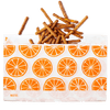 Recyclable Snack Bags Orange 50 Count