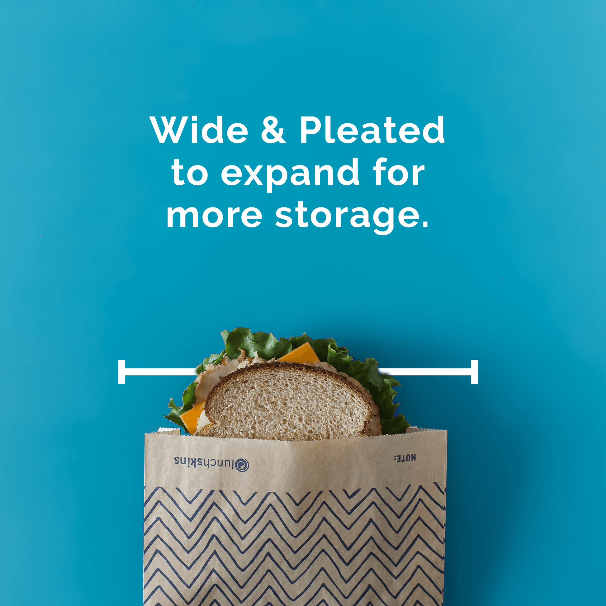 Compostable Paper Quart (XL) Sandwich Bags - Lunchskins