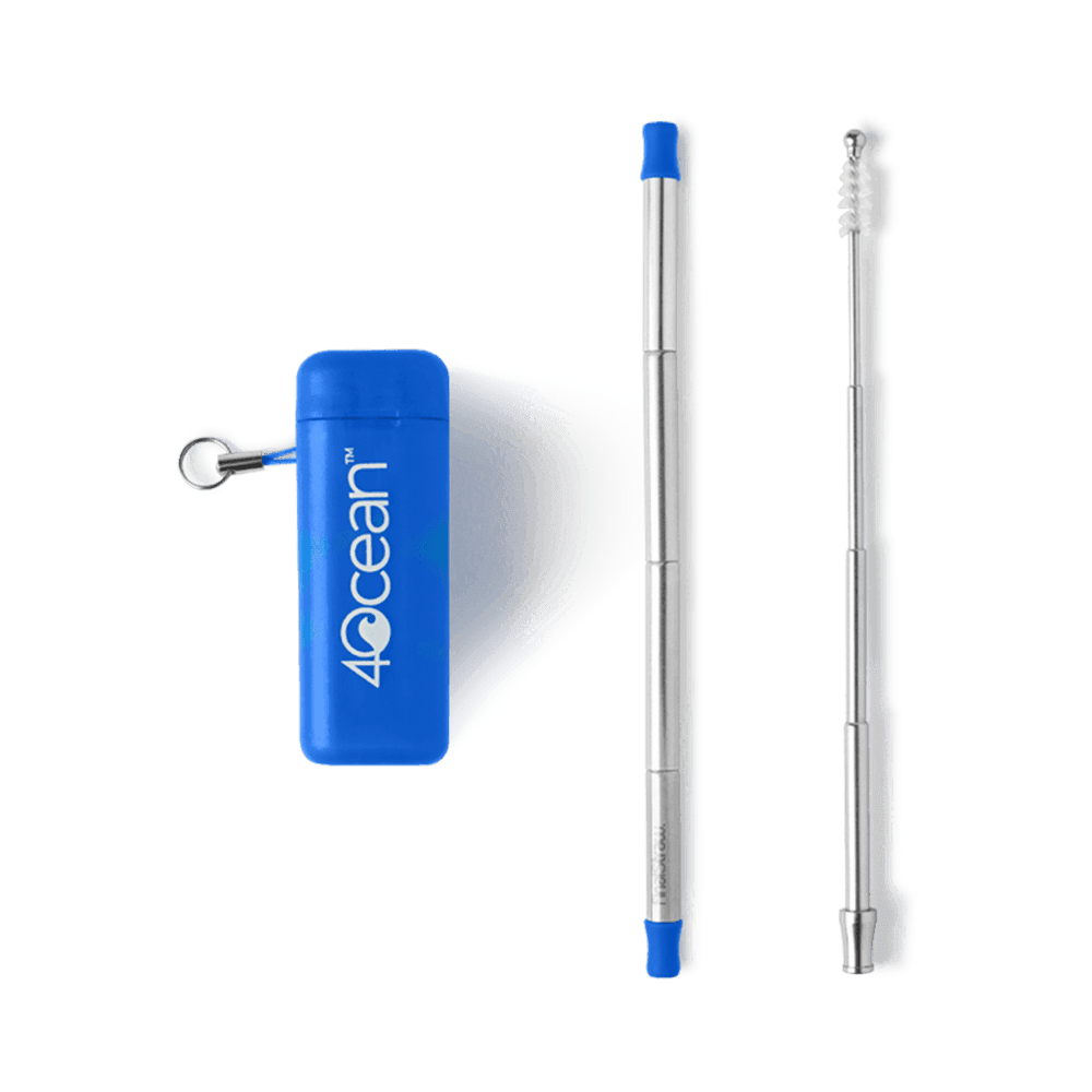 4ocean Collapsible Travel Straw