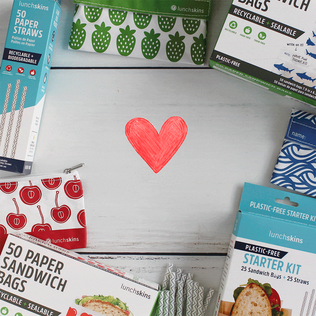 LUNCHSKINS FOOD STORAGE BAGS