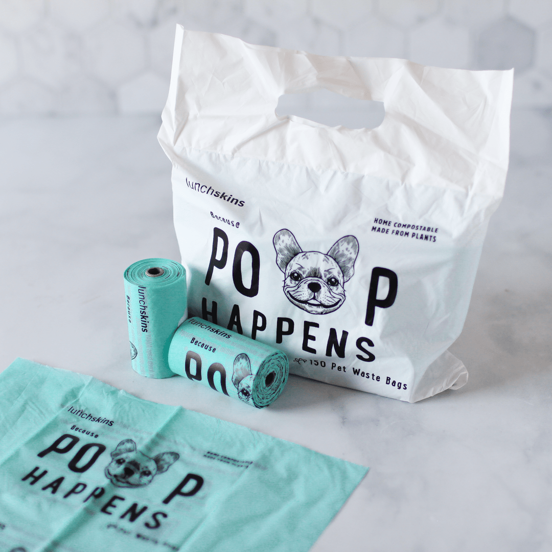 Lunchskins Compostable Dog Poop Bags