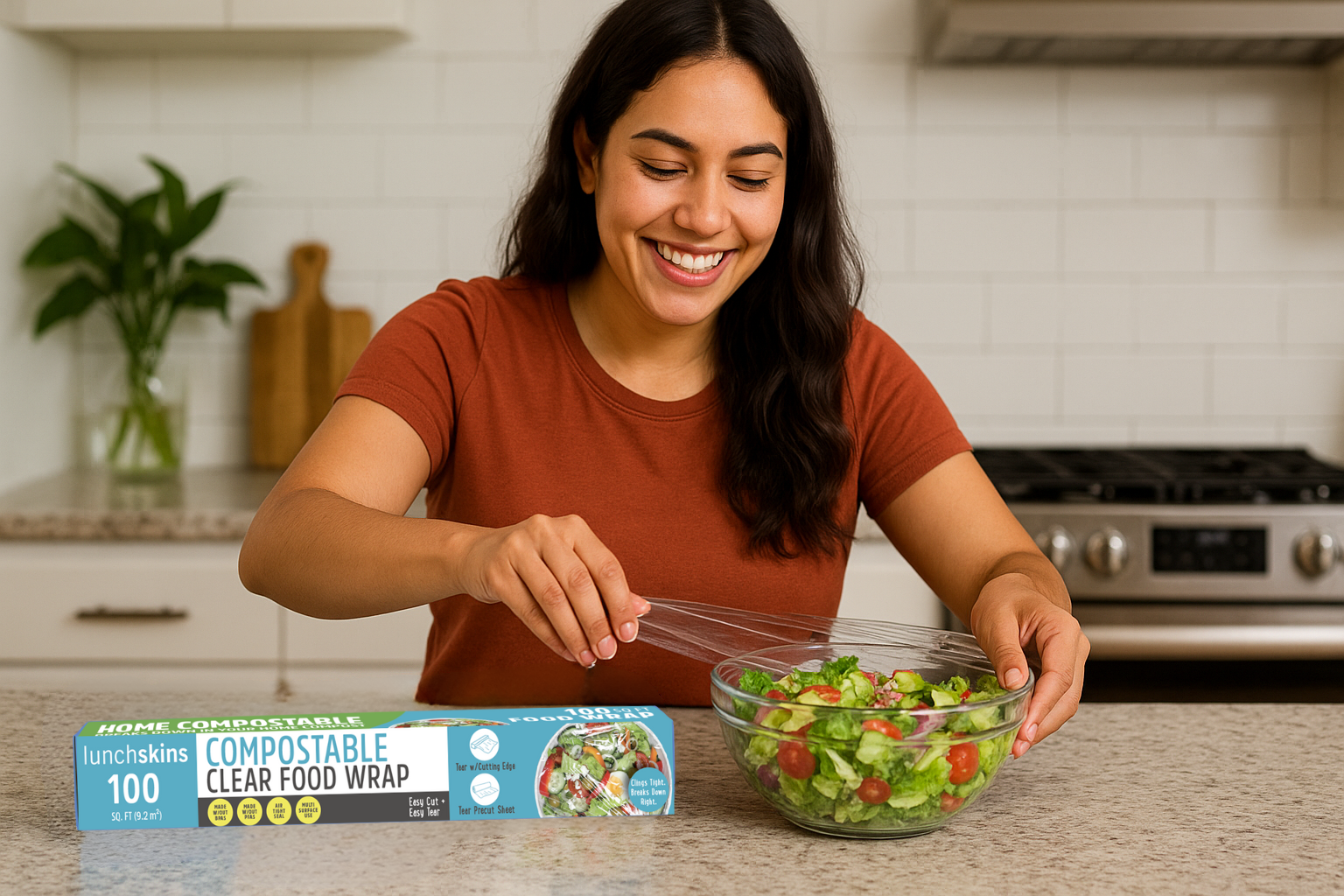 Image of Lunchskins Home Compostable Food Wrap