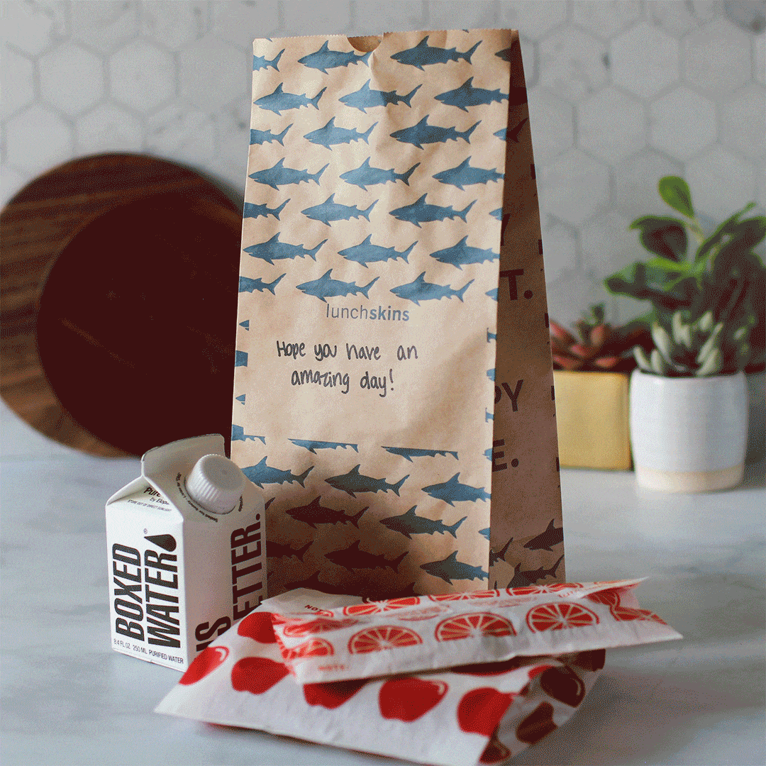 Image of Recyclable Large Lunch Sacs - Lunchskins