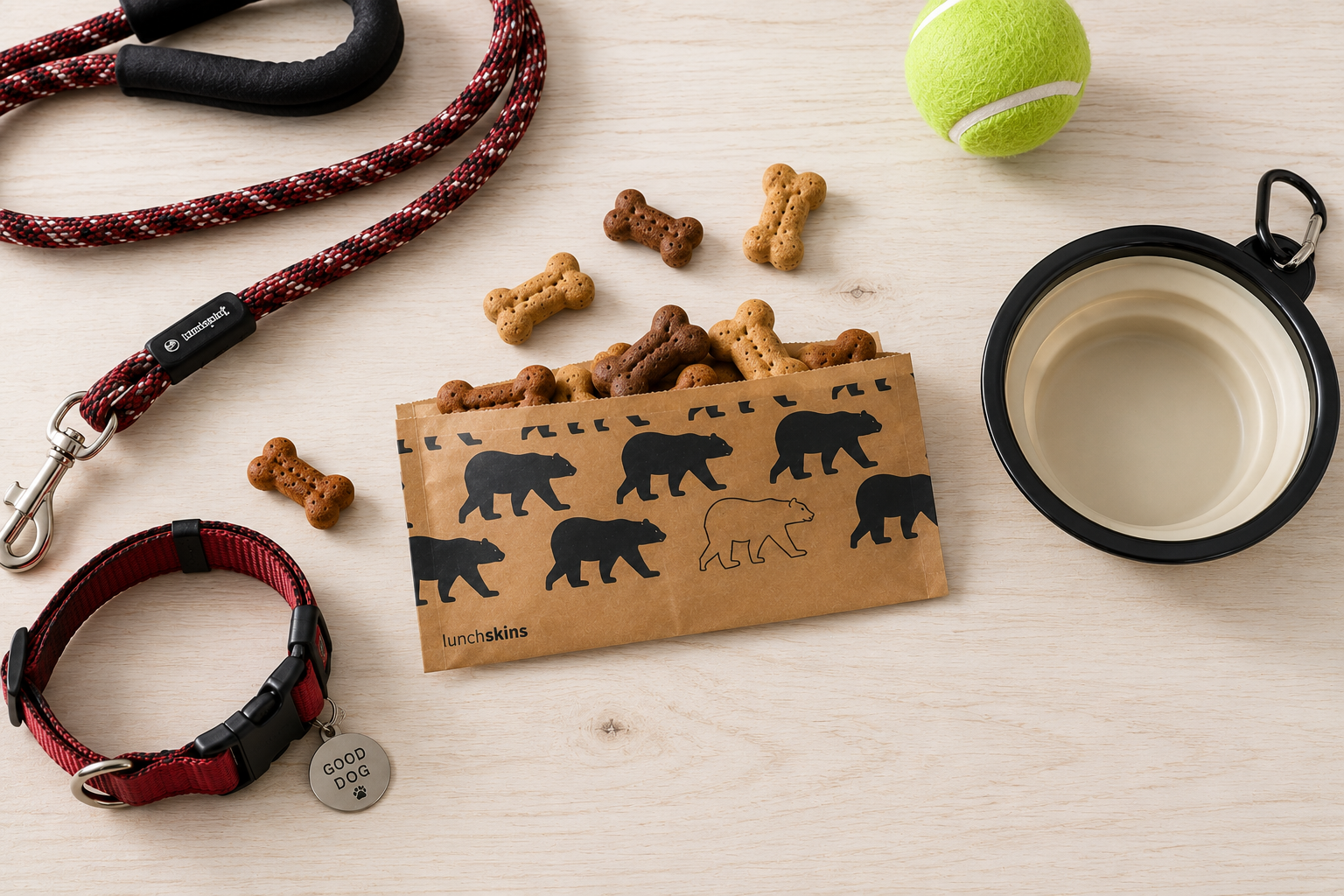 Image of Reyclable Pet Treat Bags