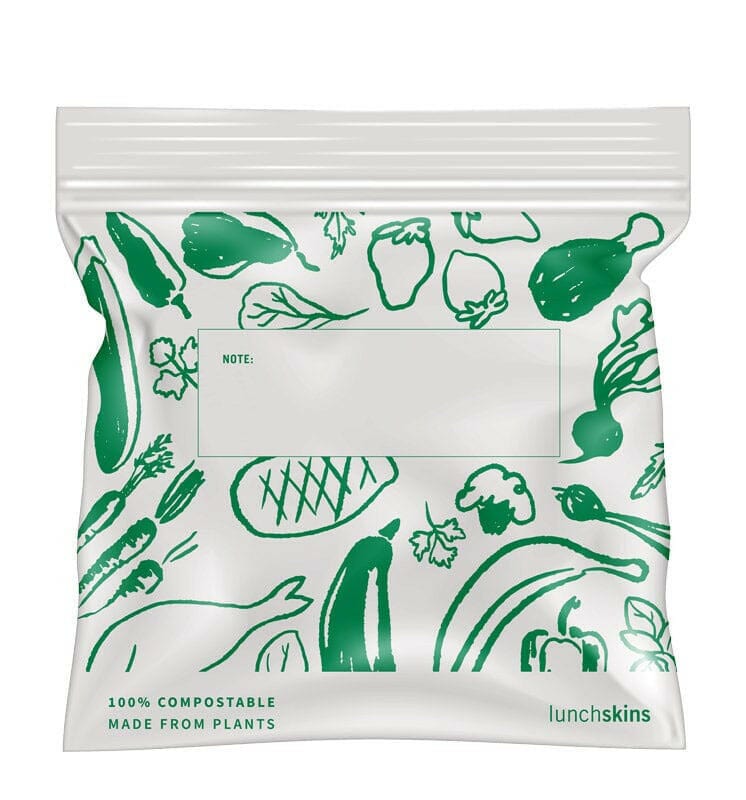 PLANT-BASED COMPOSTABLE GALLON FREEZER STORAGE BAGS