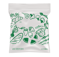 Image of Ziptop Compostable Freezer-Safe Sandwich Storage Bags - Lunchskins