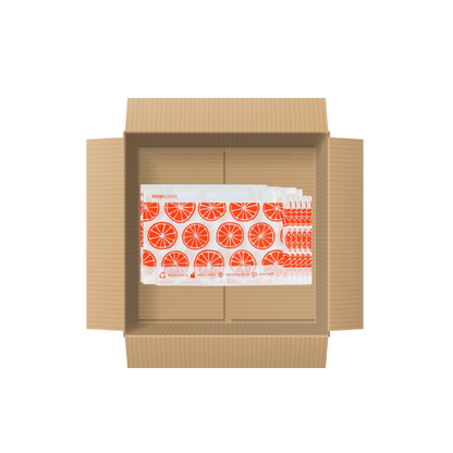 500 Self-Sealing Snack Bags - Orange - Lunchskins