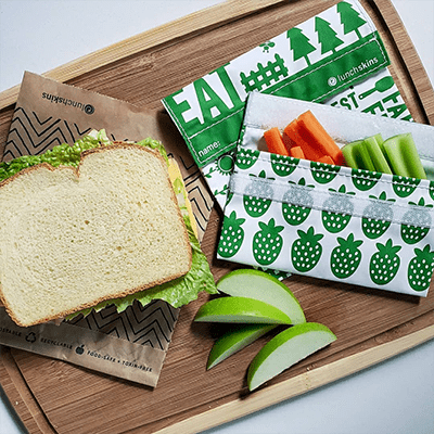 Recyclable Food Storage Sandwich Bags Shark – Lunchskins