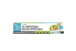 Image of Ziptop Compostable Freezer-Safe Gallon Storage Bags - Lunchskins