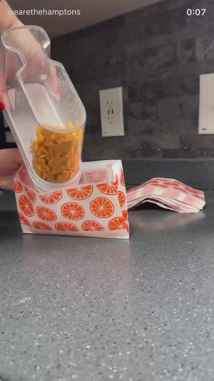 Image of Recyclable Paper Snack Bags