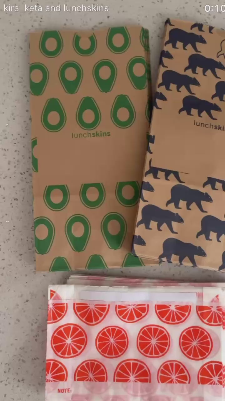 Image of Recyclable Paper Snack Bags