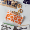 Recyclable Snack Bags Orange 50 Count