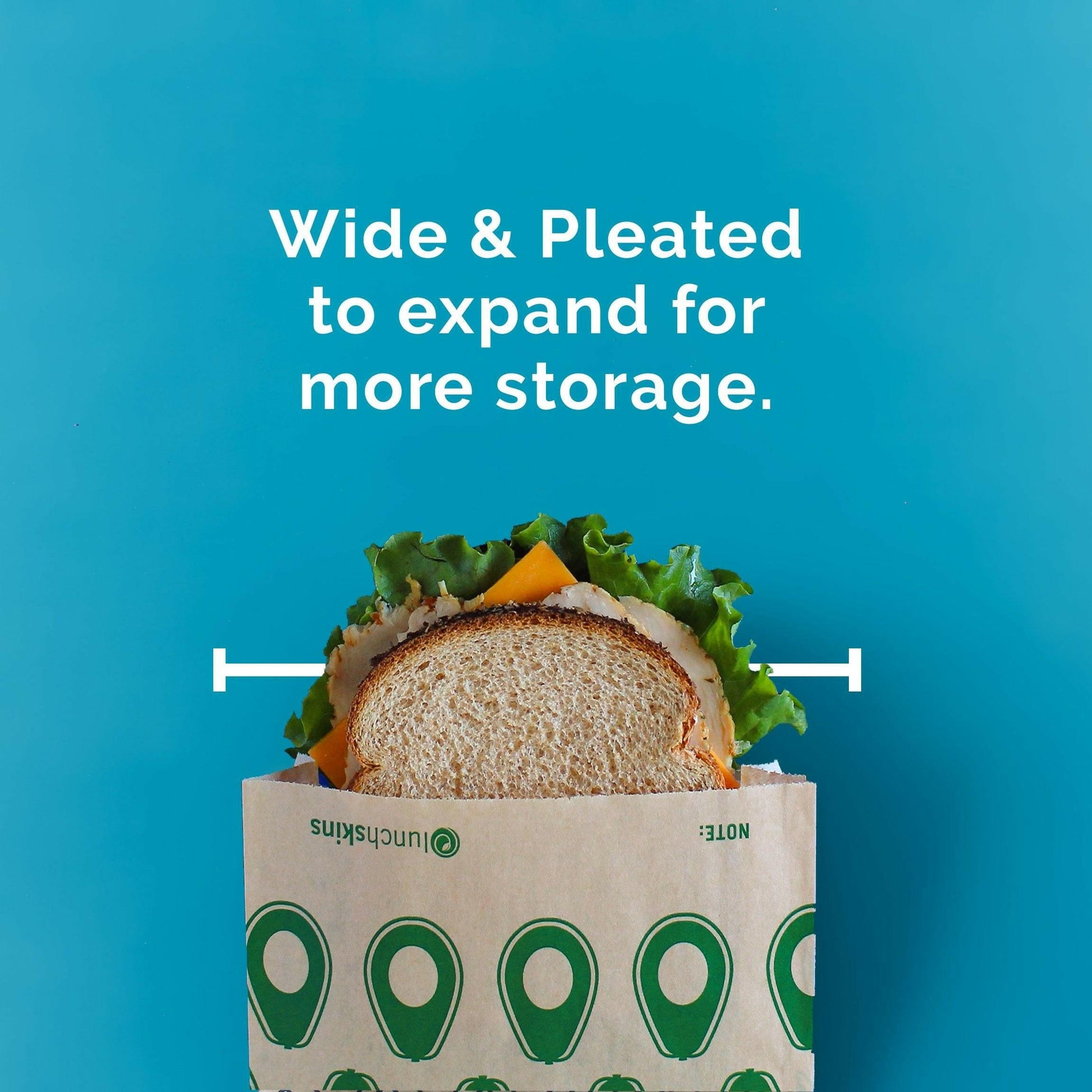 Compostable Paper Sandwich Bags - Lunchskins