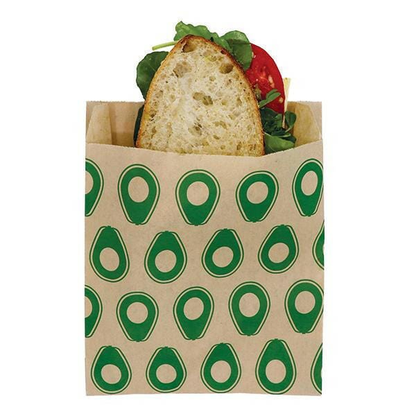 Image of Compostable Paper Sandwich Bags - Lunchskins