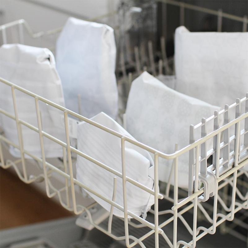 Reusable Food Storage Sandwich Bag Gallon Freezer Bags-White+Green(2PCS) -  White+Green - Bed Bath & Beyond - 36611700