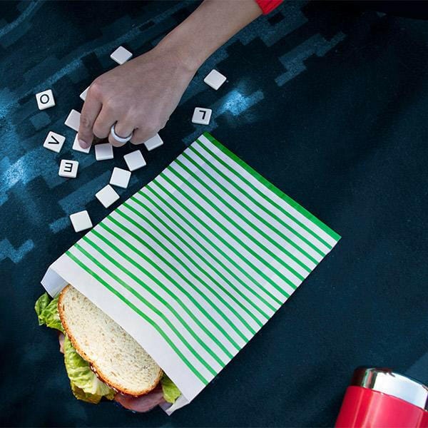 Recyclable Quart (XL) Paper Sandwich Bags - Lunchskins