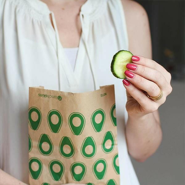 Image of Compostable Paper Sandwich Bags - Lunchskins
